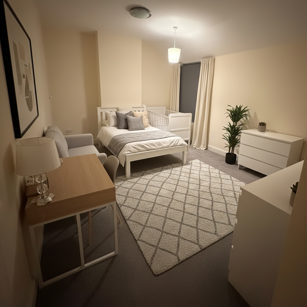 Modern Living room After