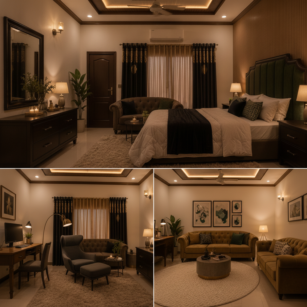Modern Living room After