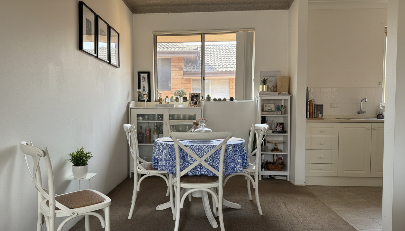 Minimalist Living room After