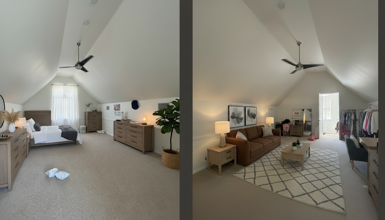 Modern Living room After