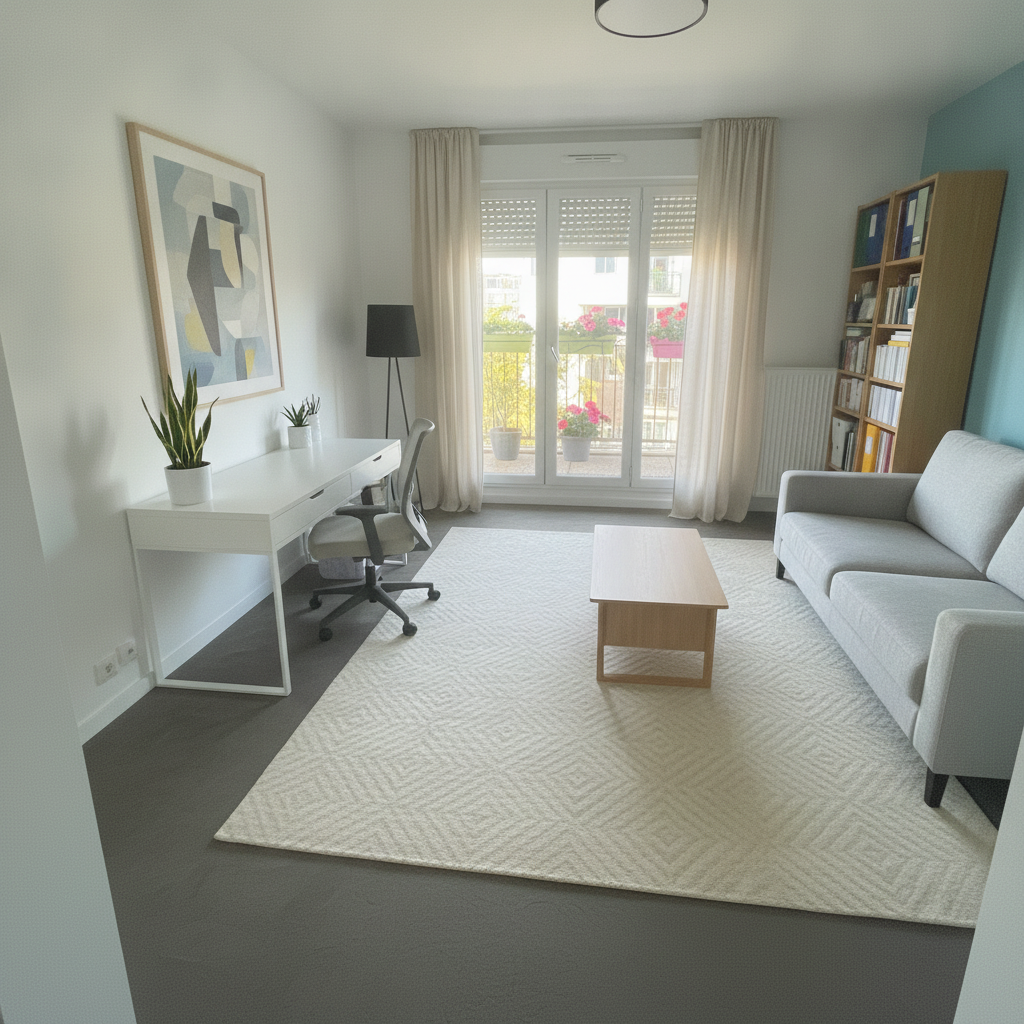 Modern Living room After