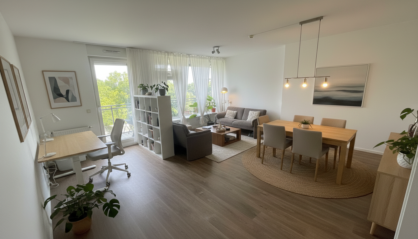 Modern Living room After
