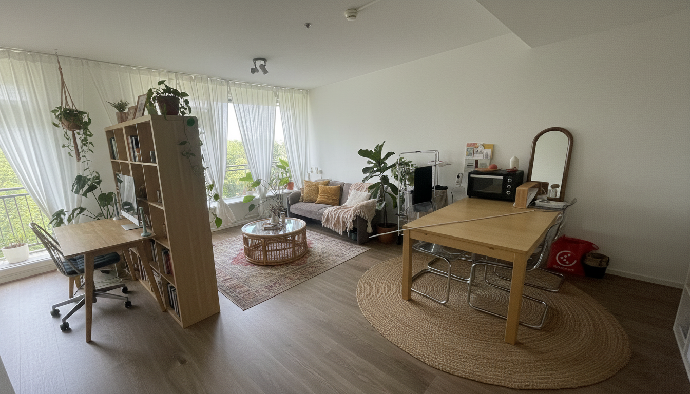 Bohemian Living room After