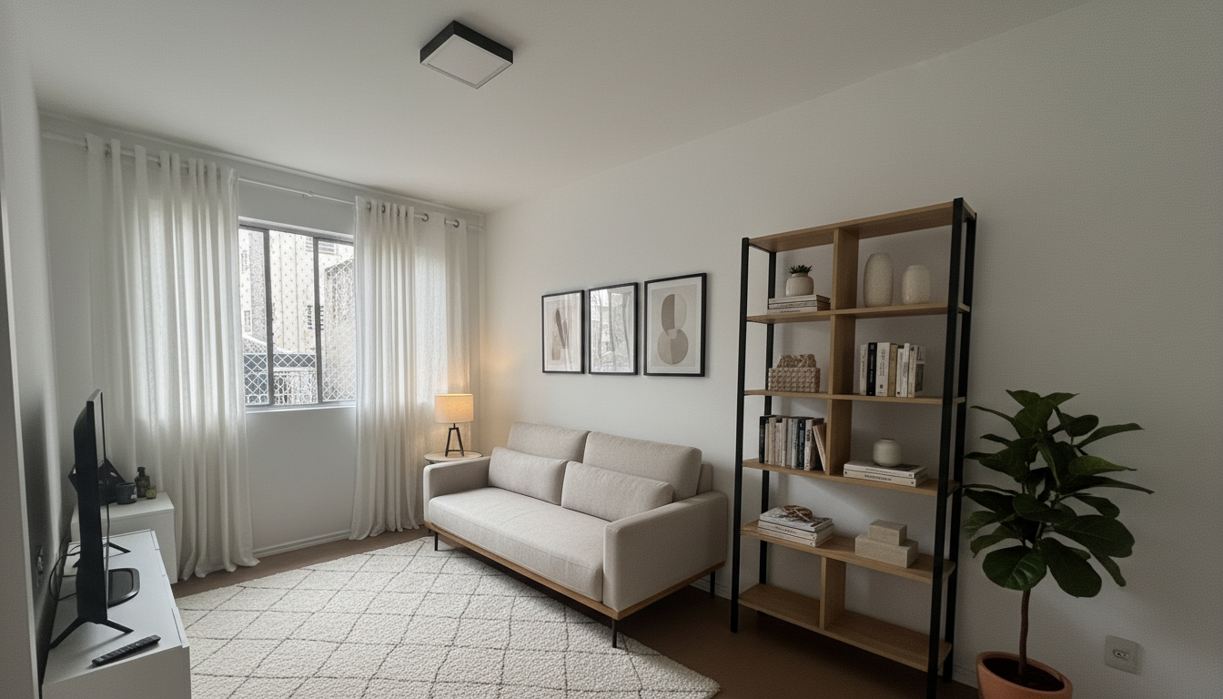 Modern Living room After