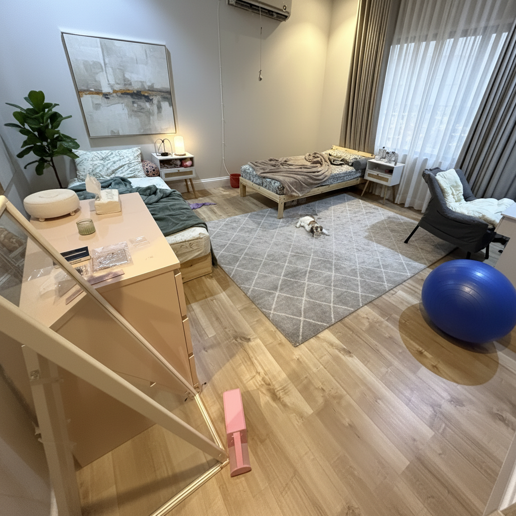 Modern Living room After