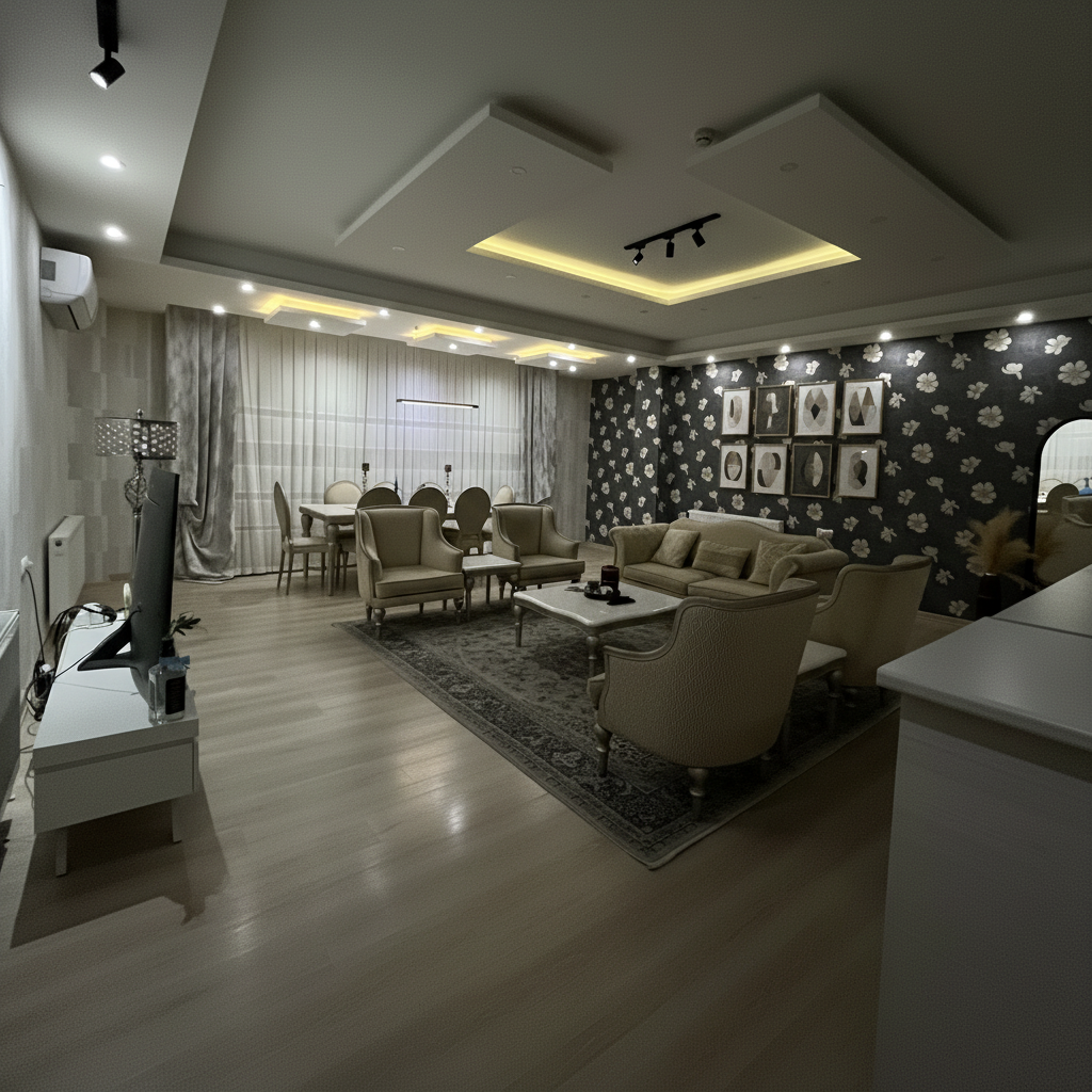 Modern Living room After