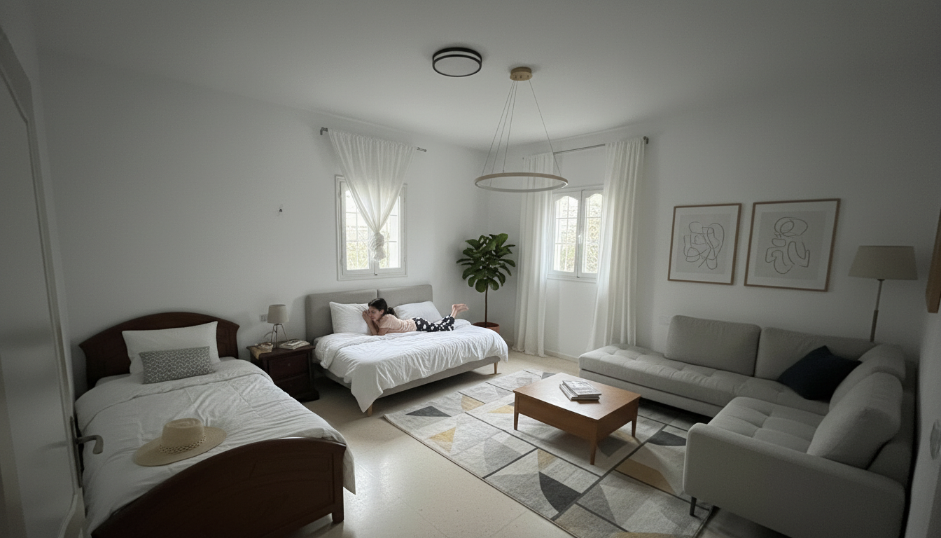 Modern Living room After
