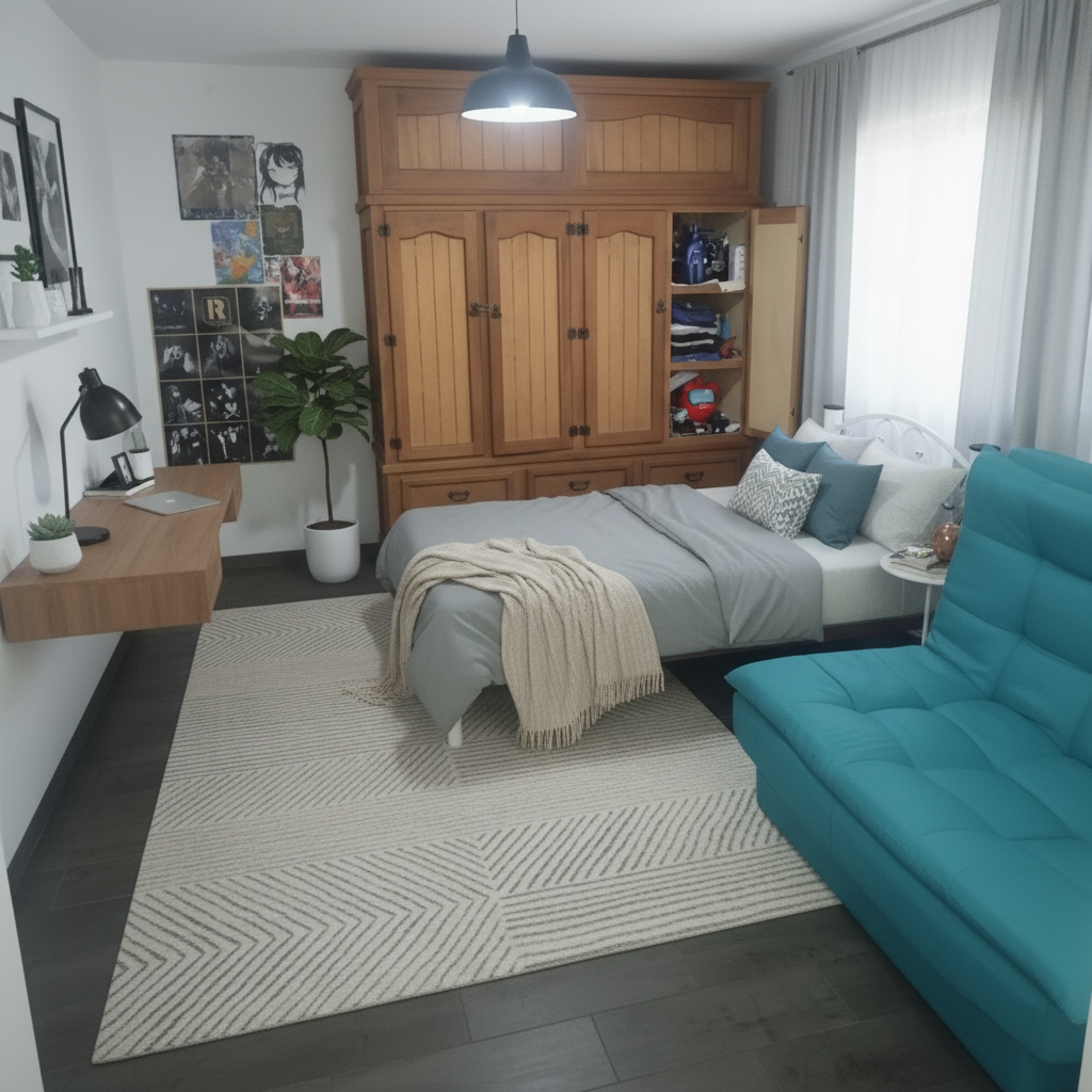 Modern Living room After