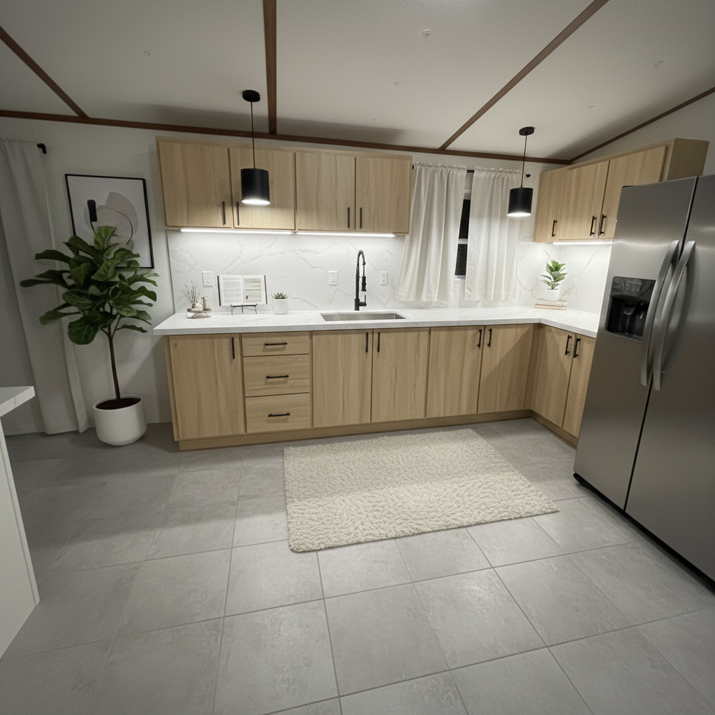 Modern Living room After