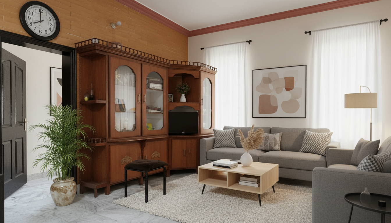 Modern Living room After