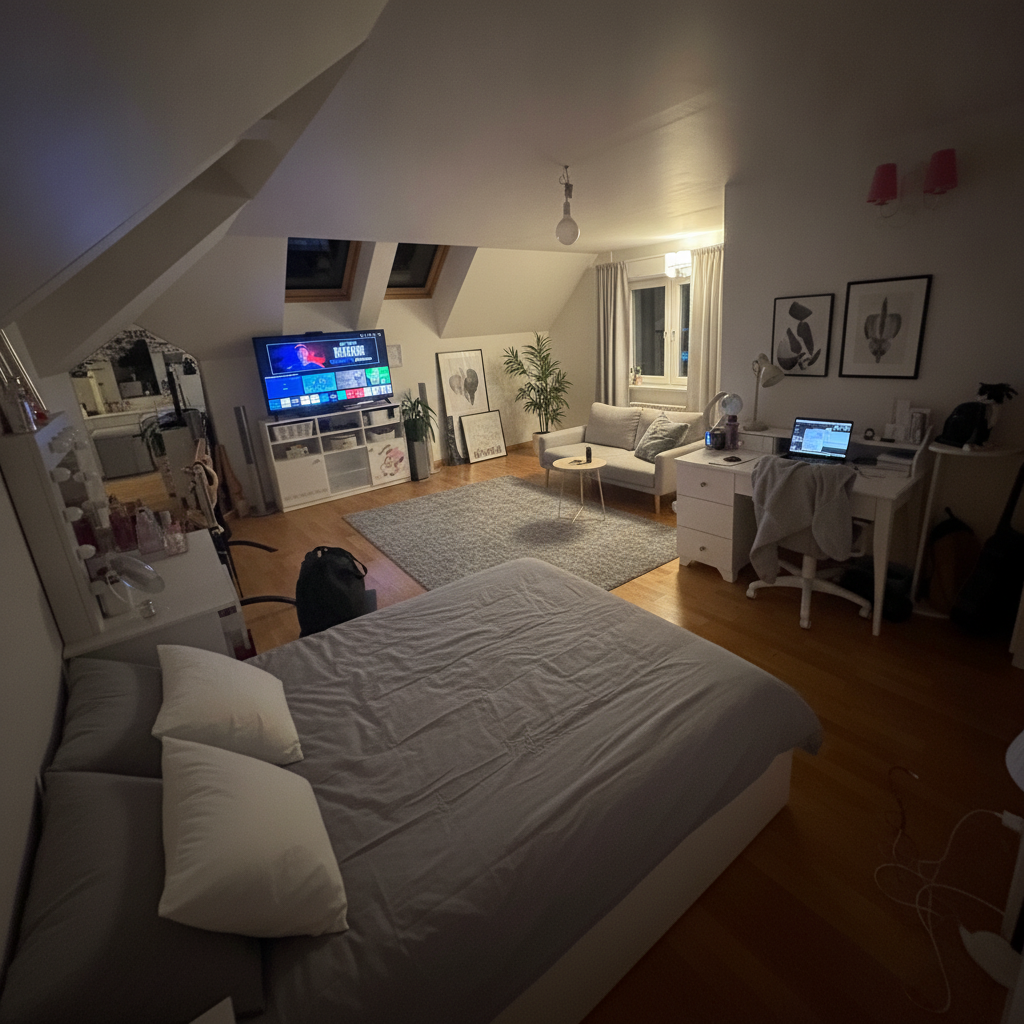 Modern Living room After