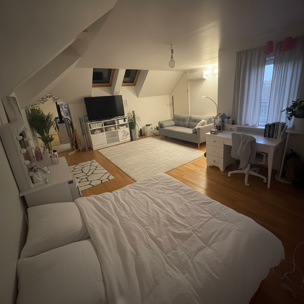 Modern Living room After