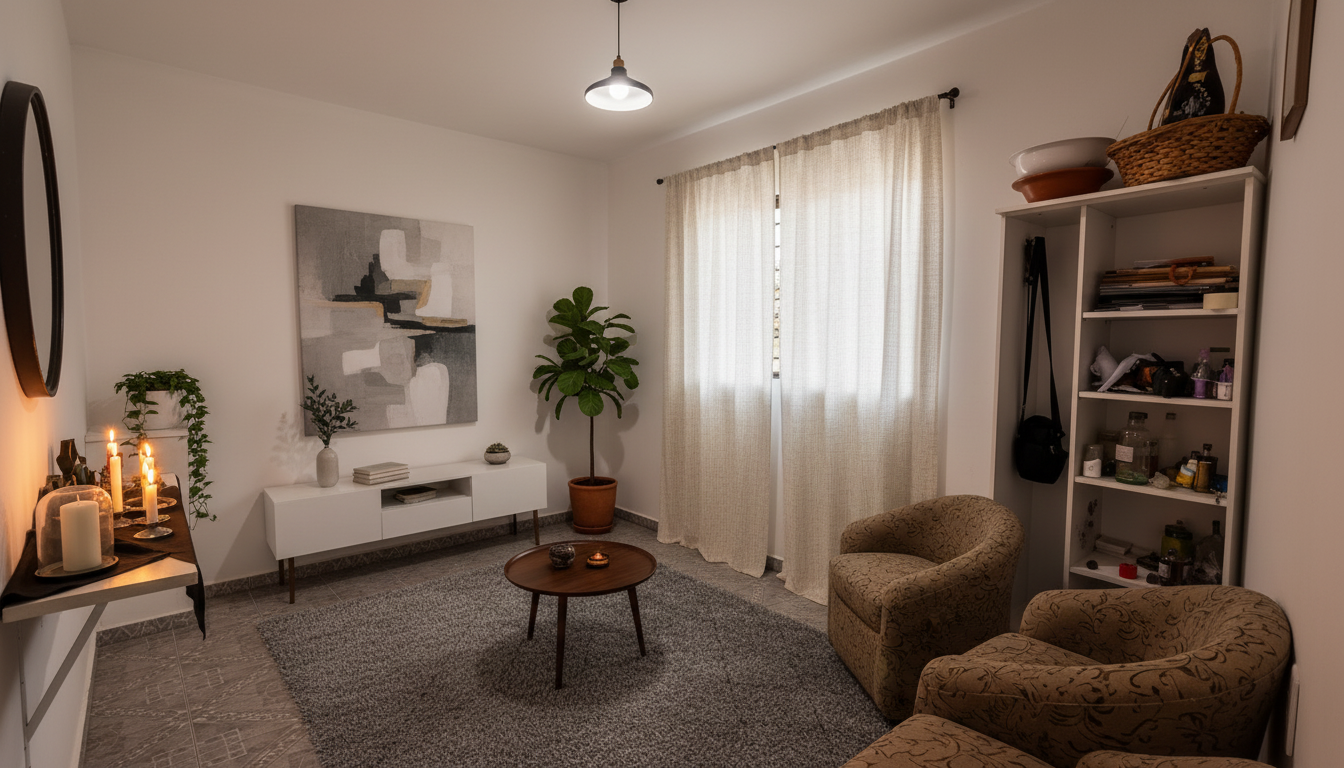 Modern Living room After