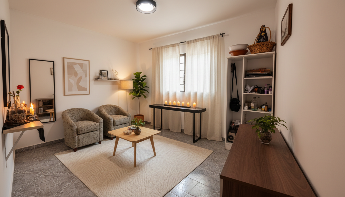 Modern Living room After