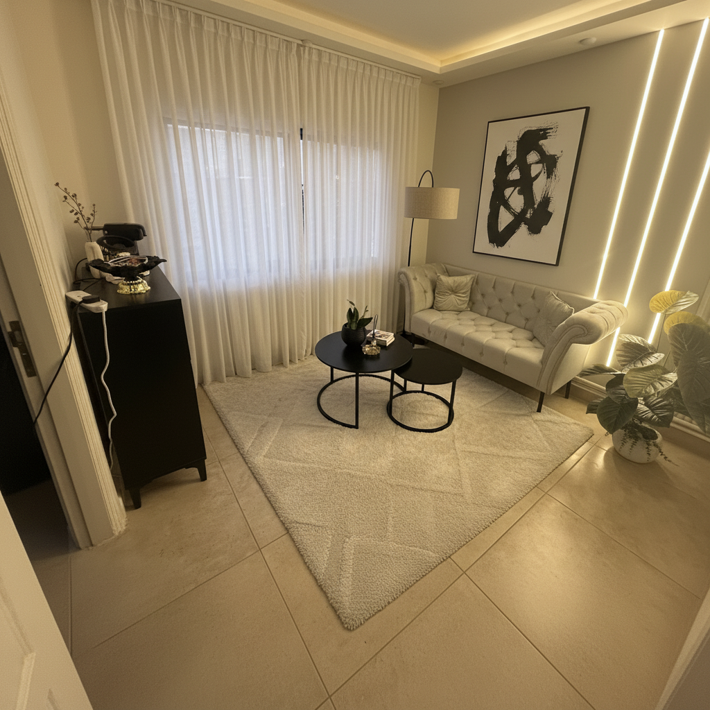Modern Living room After