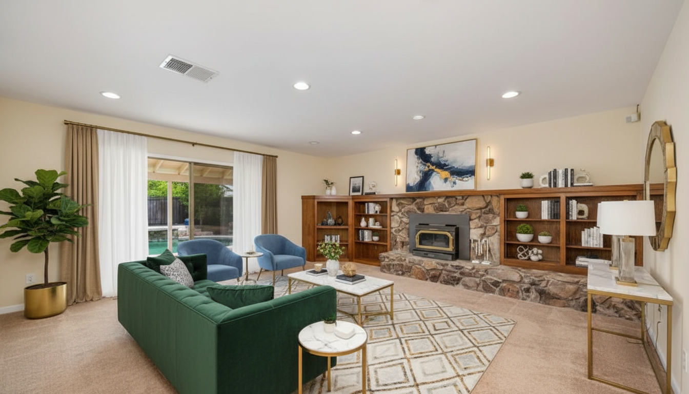 Modern Luxury Living room After