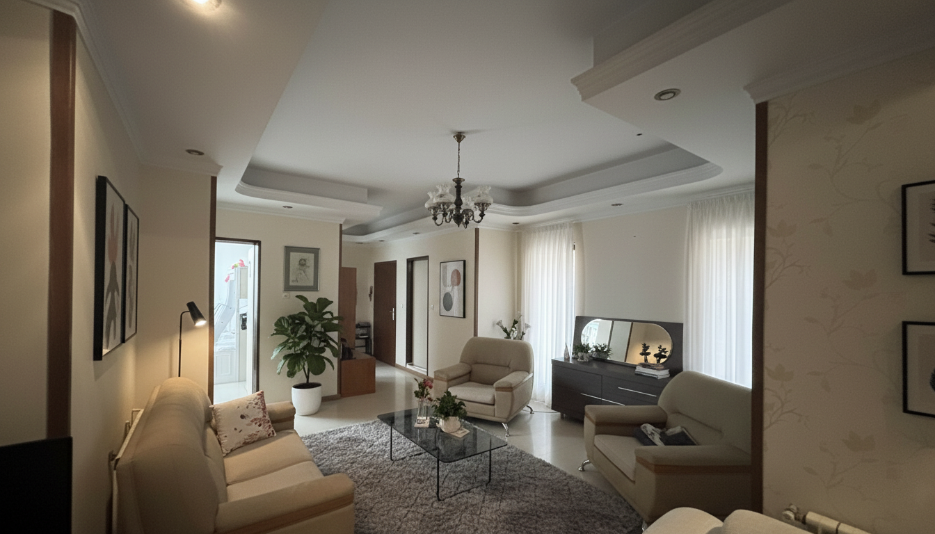 Modern Living room After