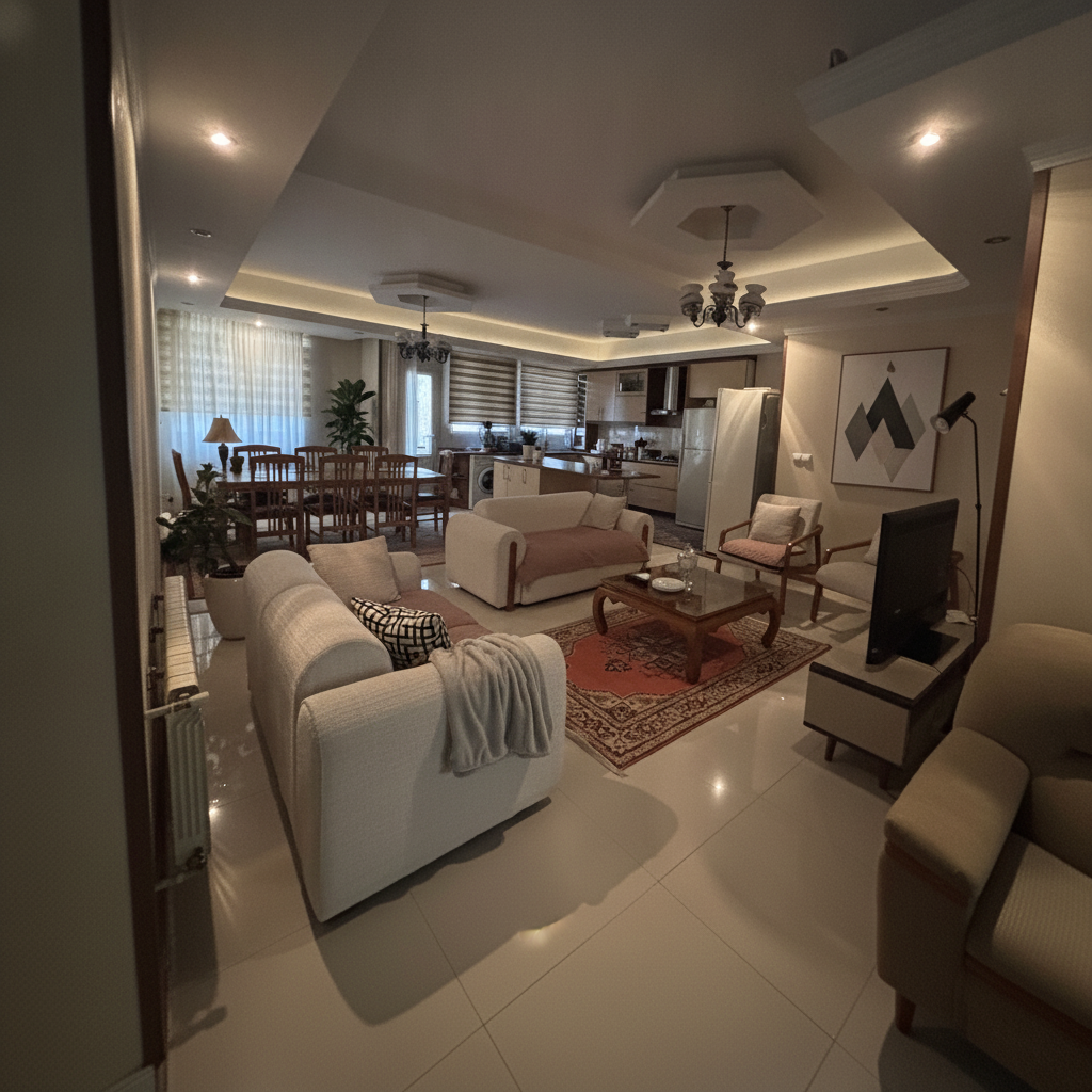 Modern Living room After
