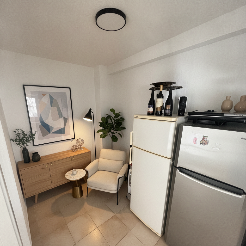 Modern Living room After