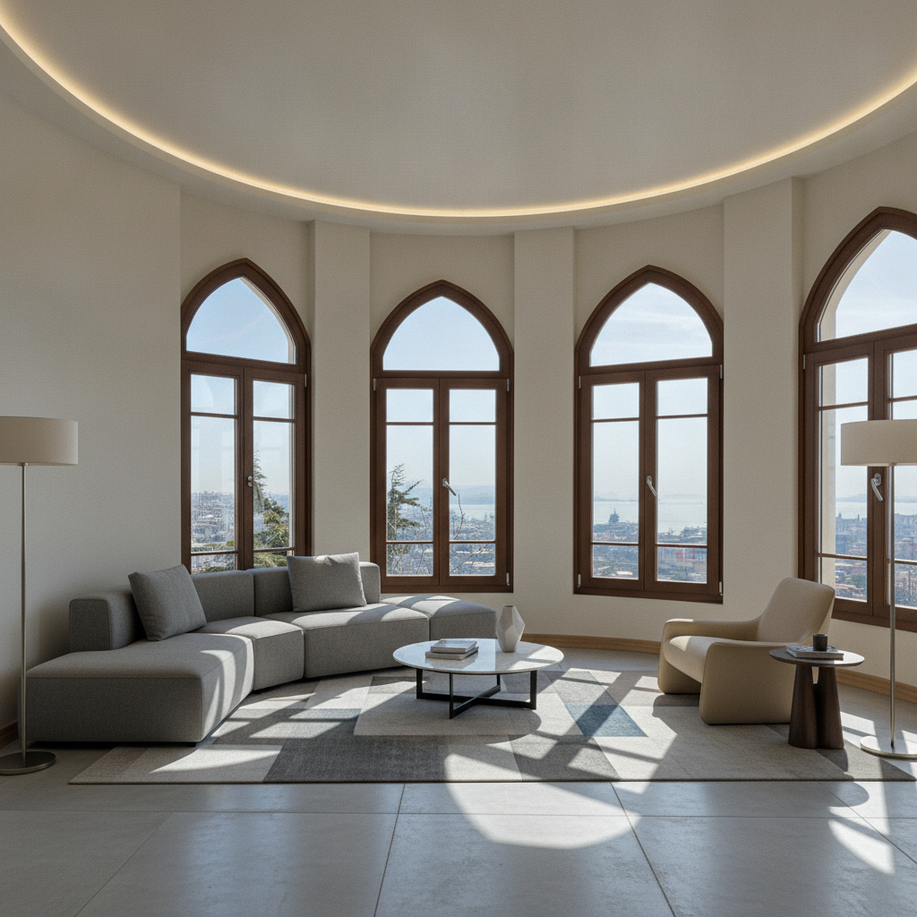 Modern Living room After