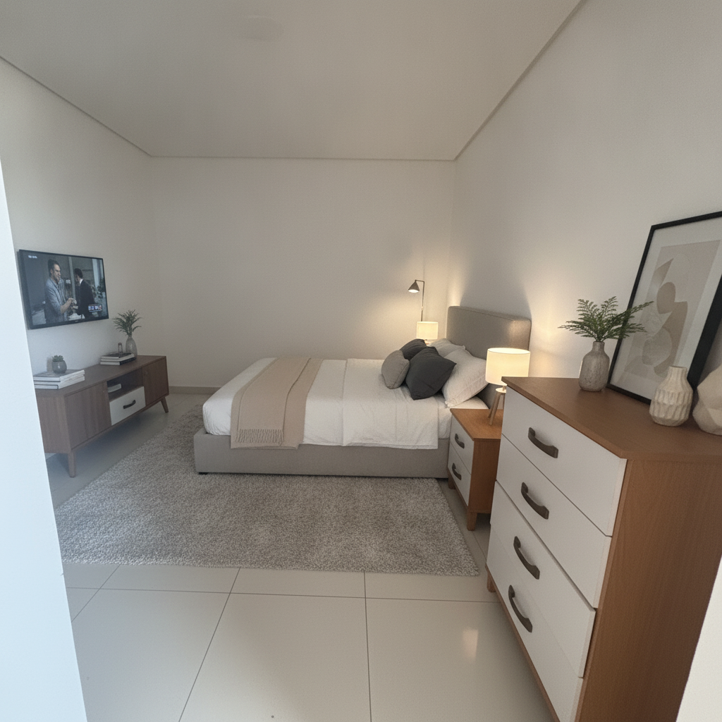 Modern Living room After