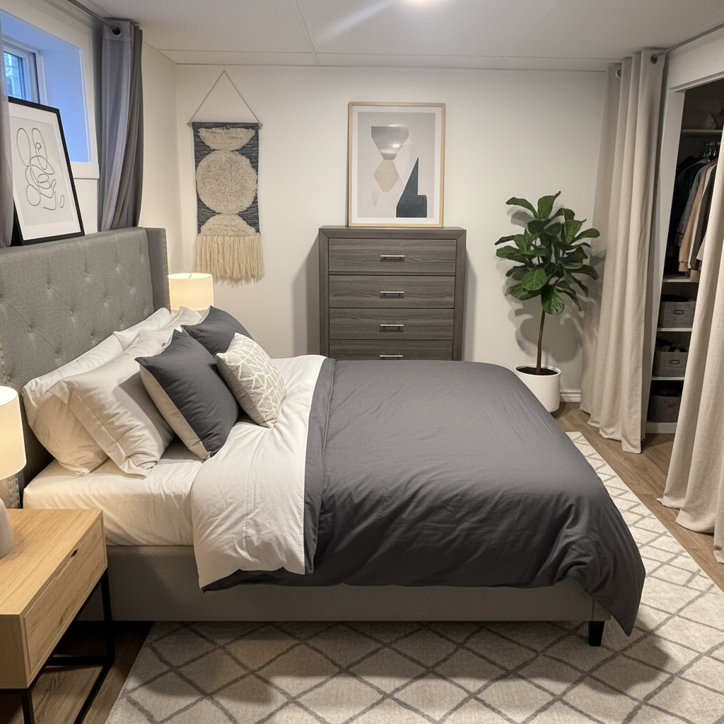 Modern Living room After