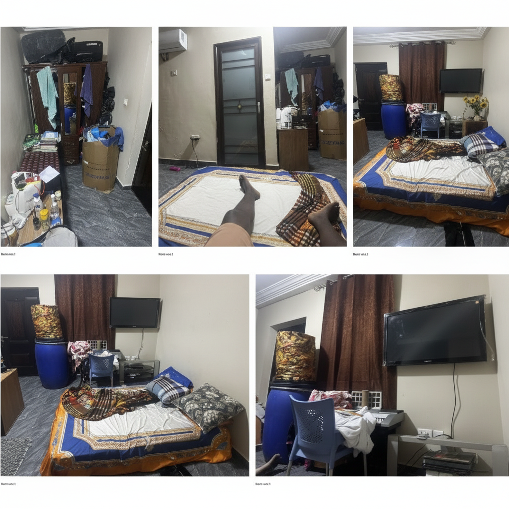 Modern Living room After