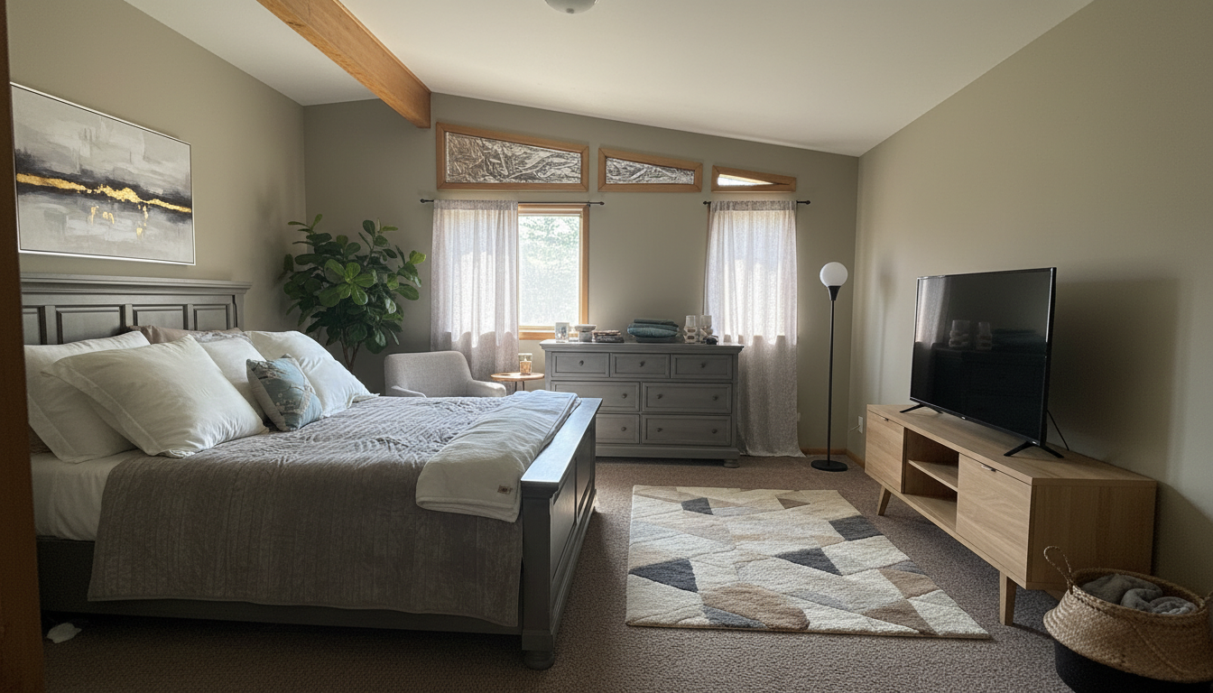 Modern Living room After