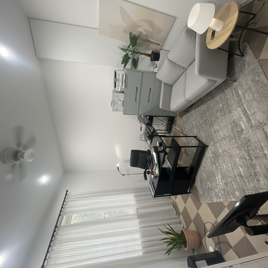 Modern Living room After