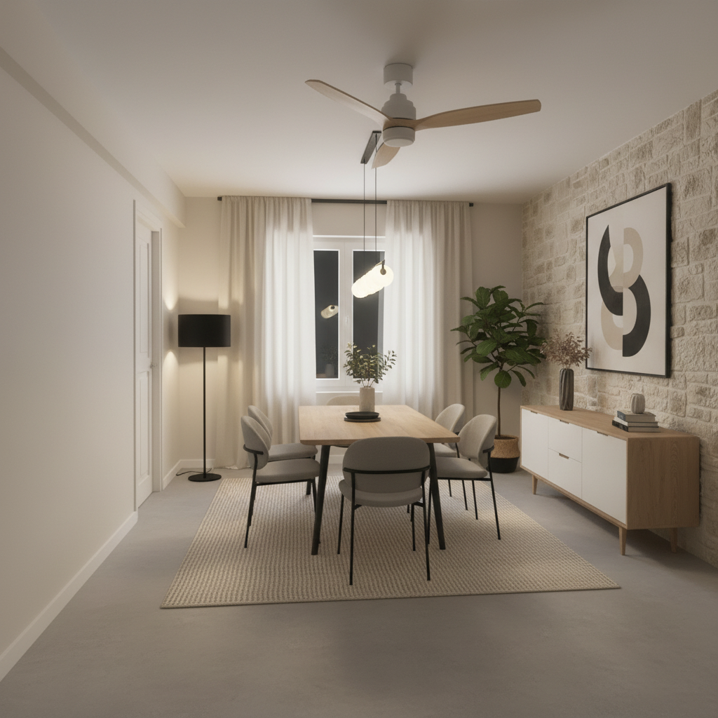 Modern Living room After
