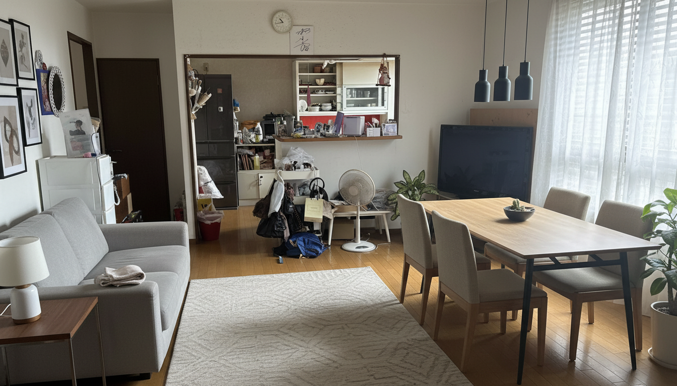 Modern Living room After