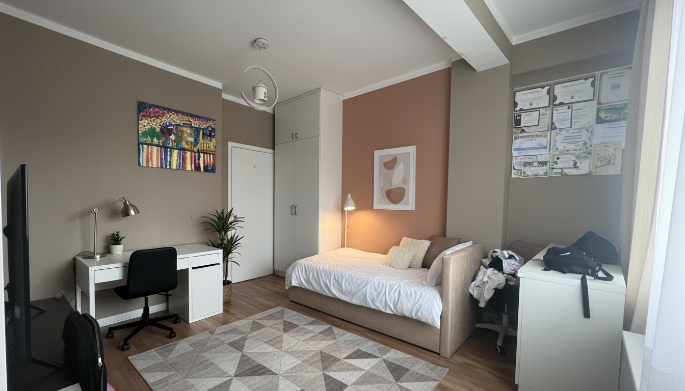 Modern Living room After