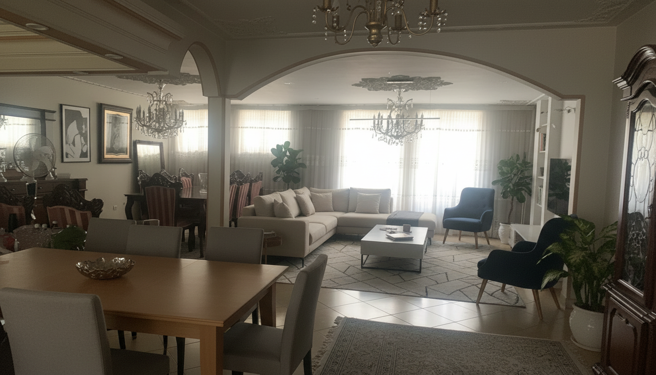 Modern Living room After