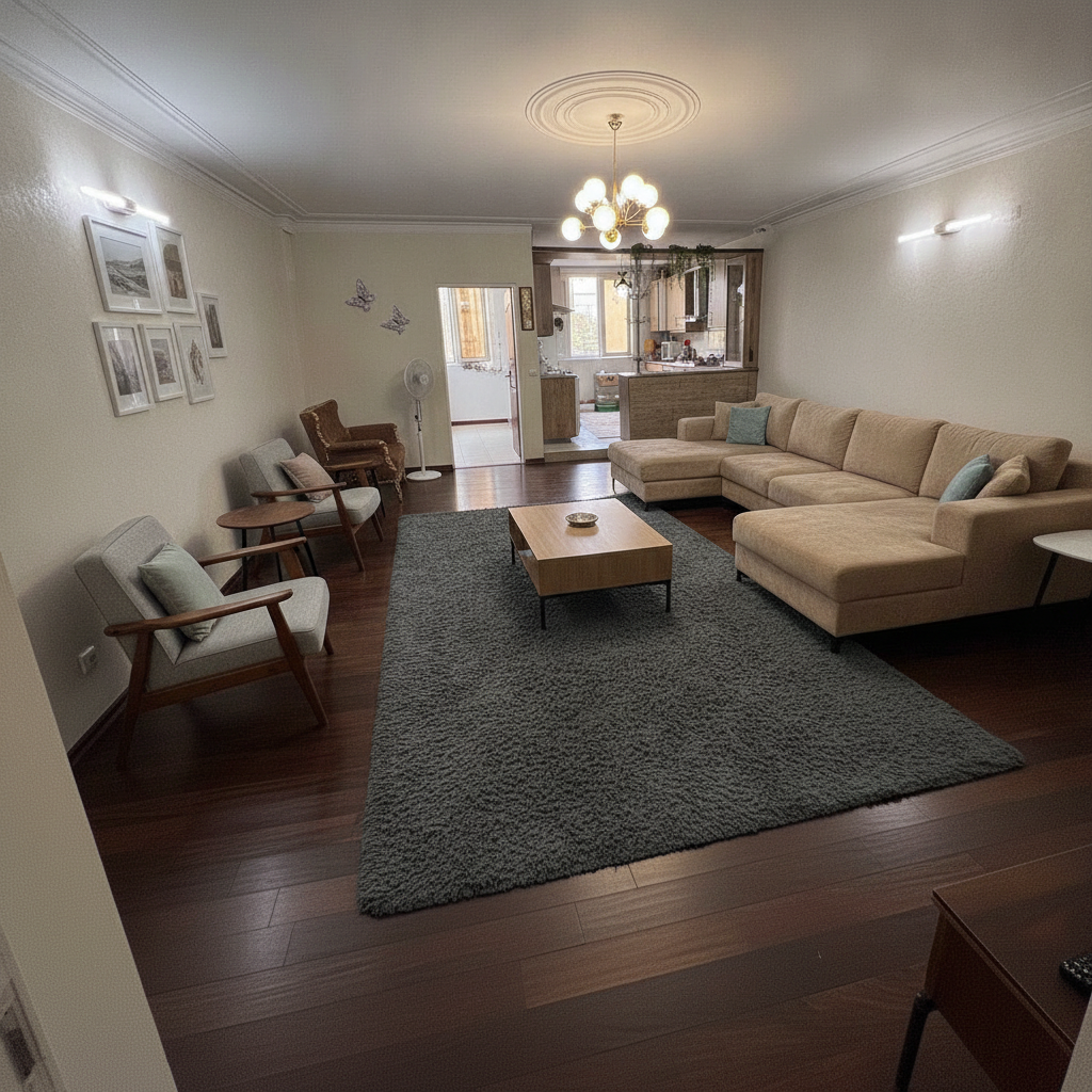 Modern Living room After