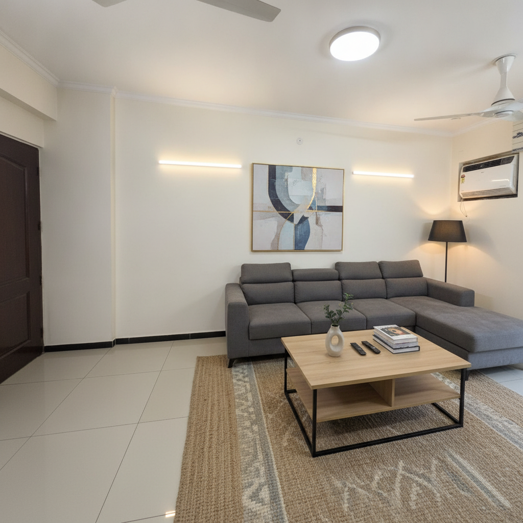 Modern Living room After