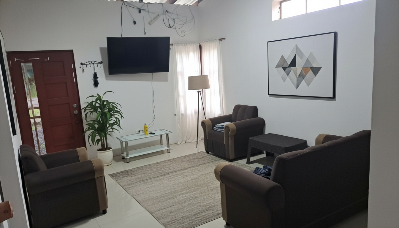 Modern Living room After