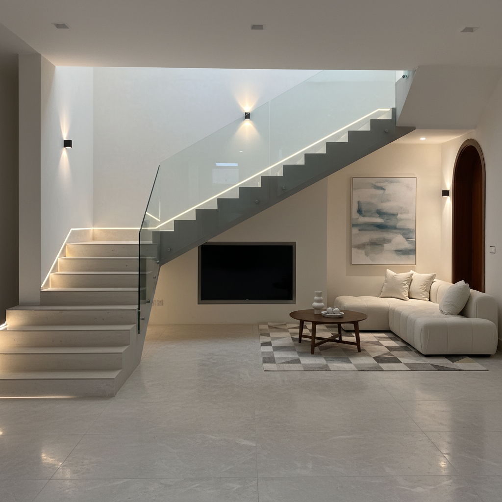 Modern Living room After