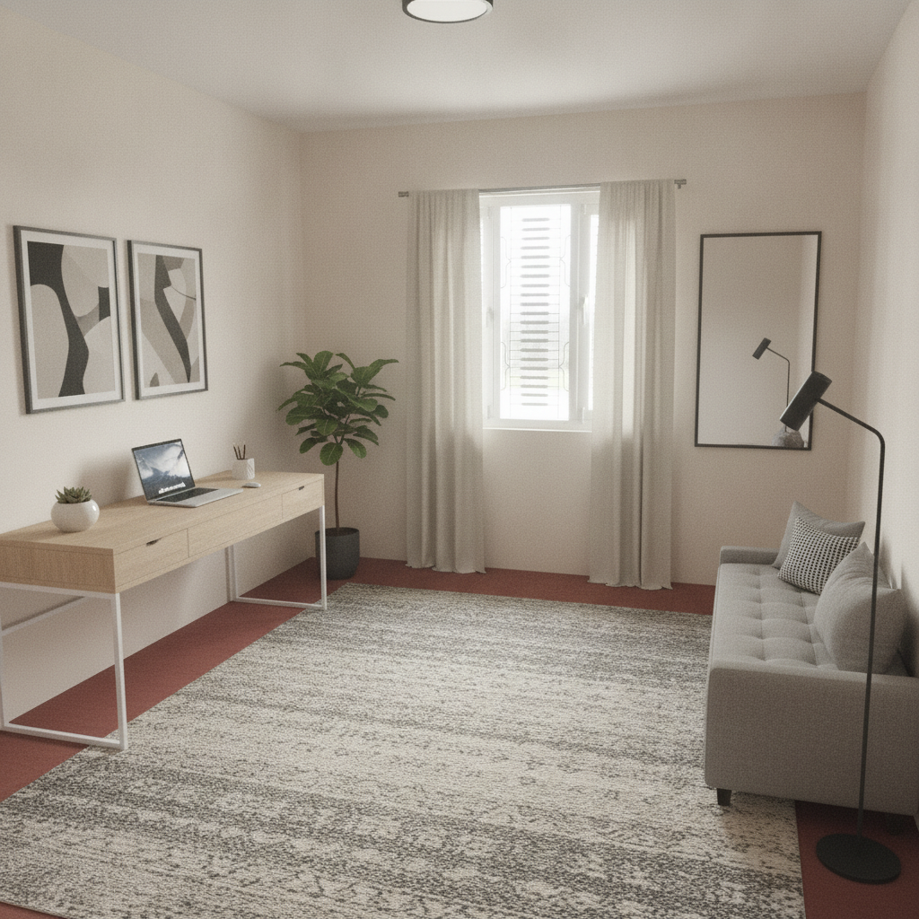 Modern Living room After