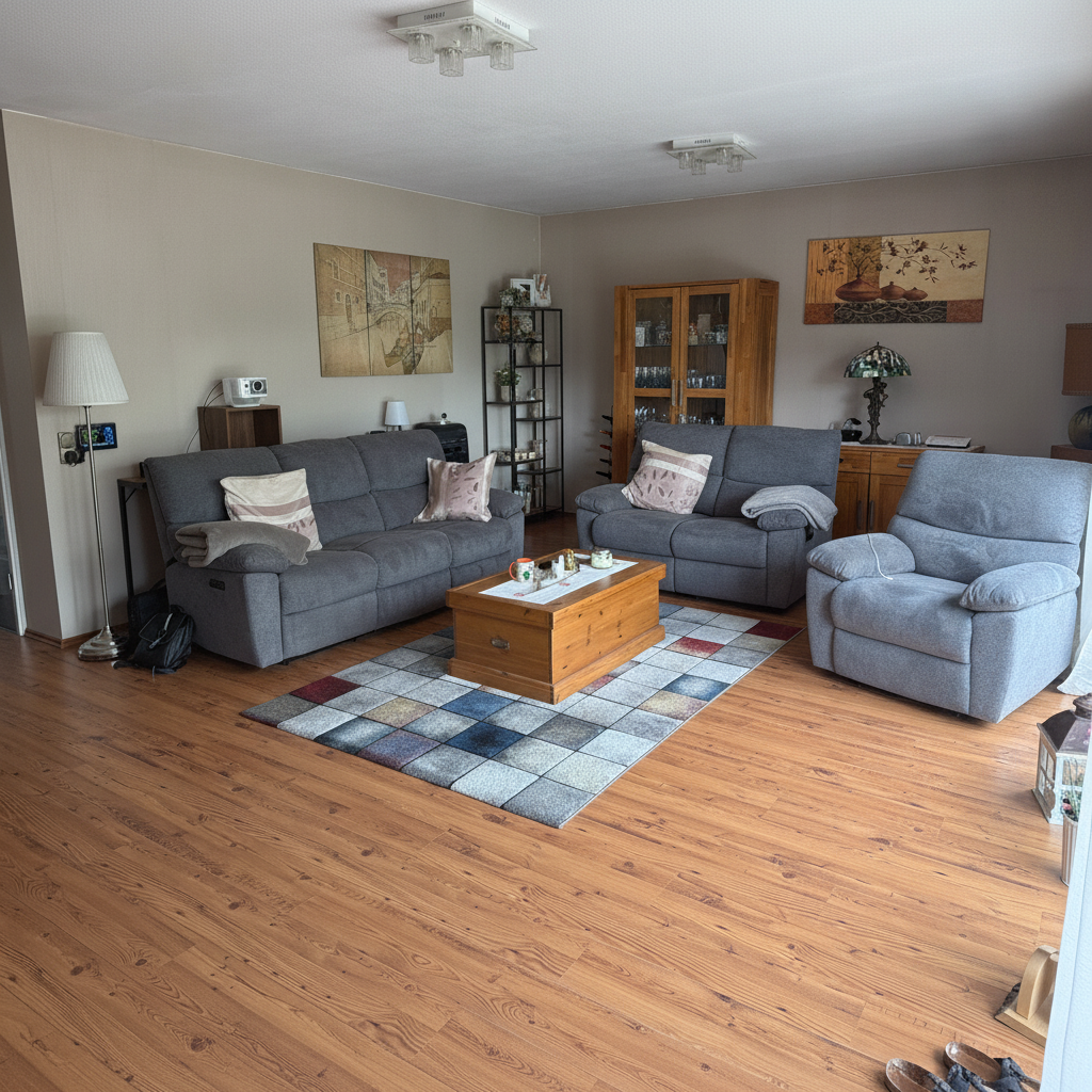 Modern Living room After