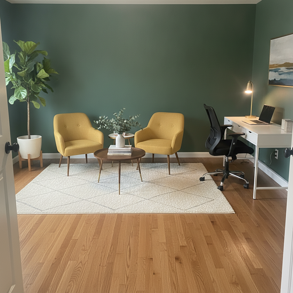 Modern Living room After