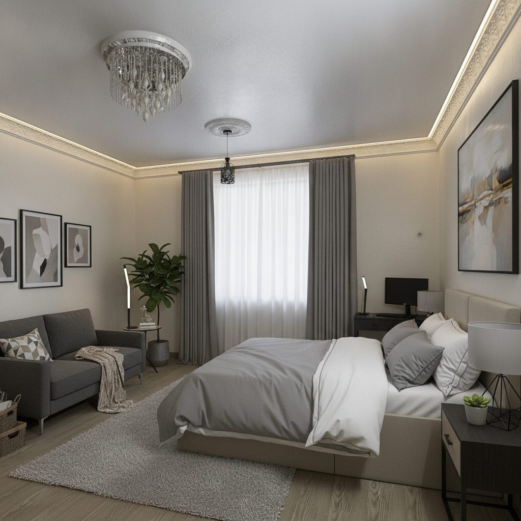 Modern Living room After