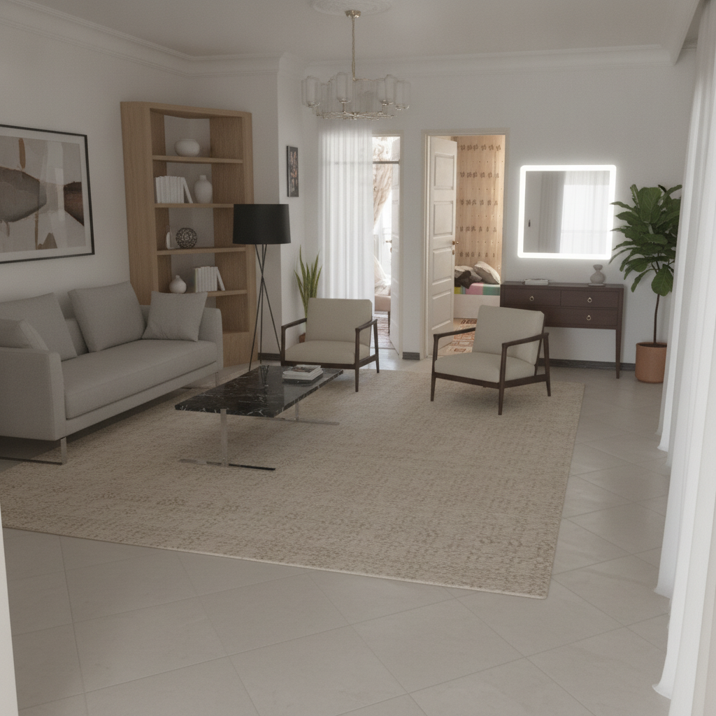 Modern Living room After