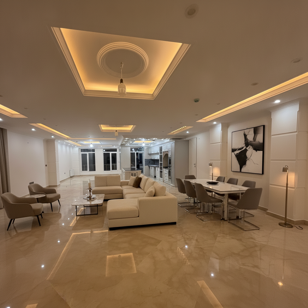 Modern Living room After