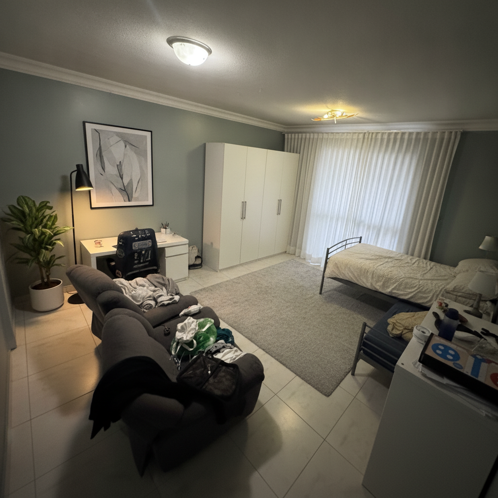 Modern Living room After