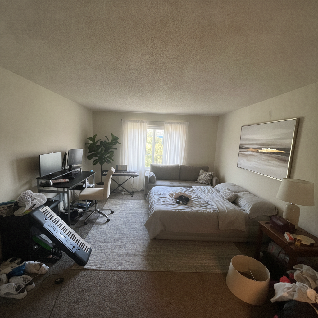Modern Living room After
