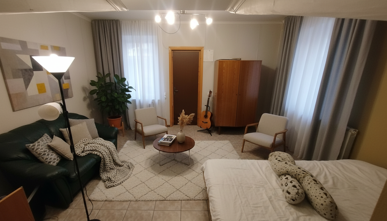 Modern Living room After