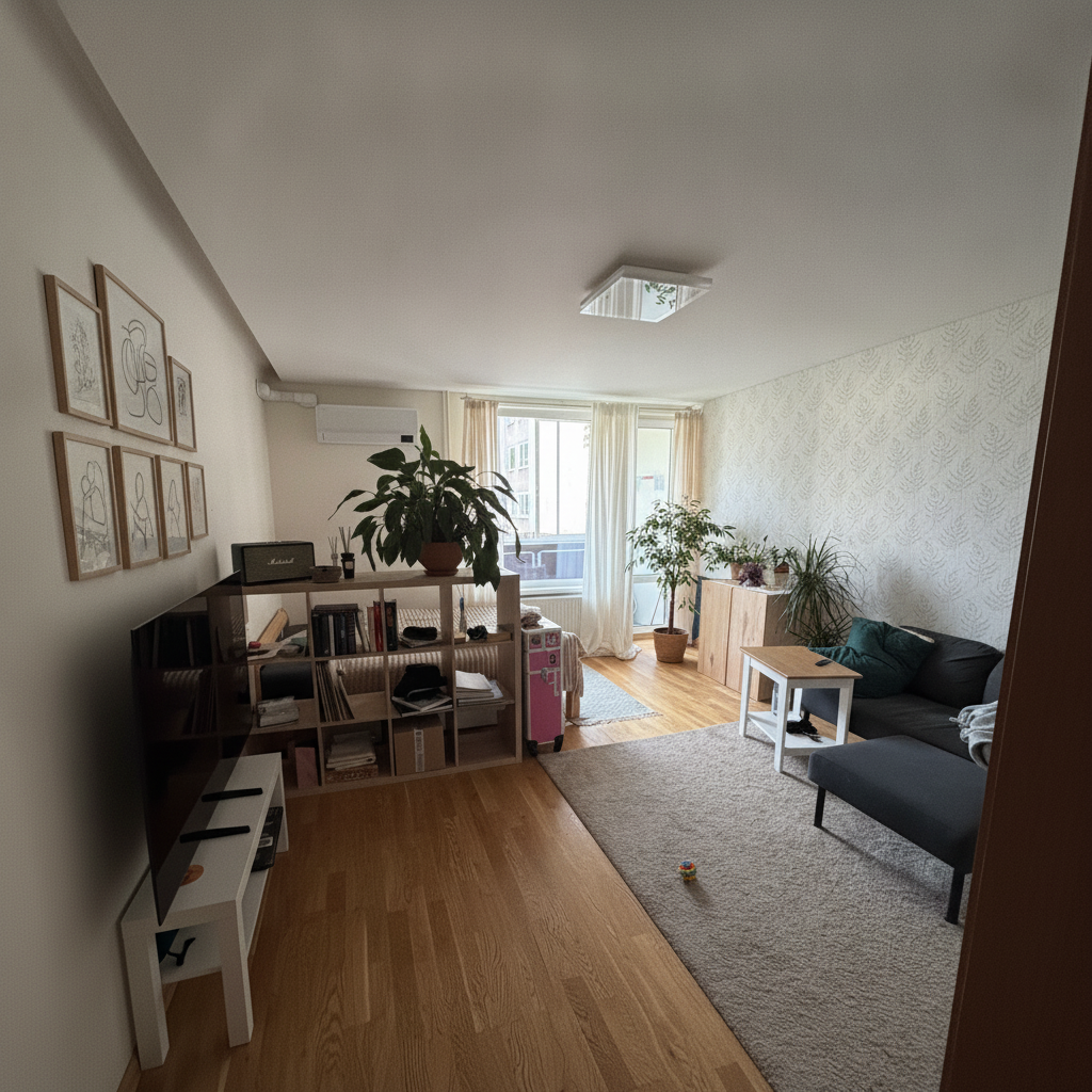 Modern Living room After