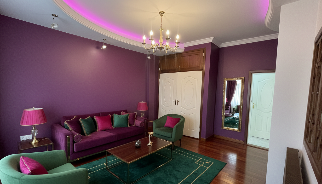 Modern Living room After