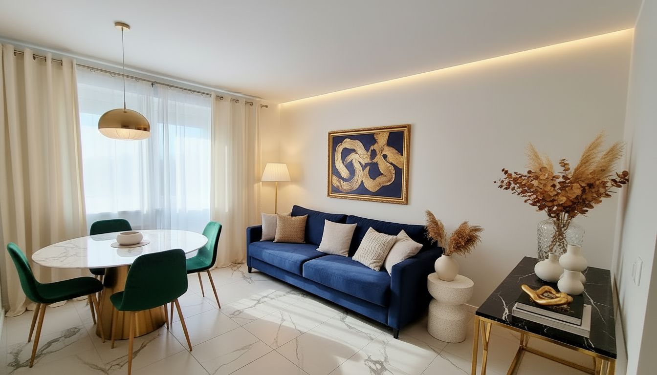 Modern Luxury Living room After
