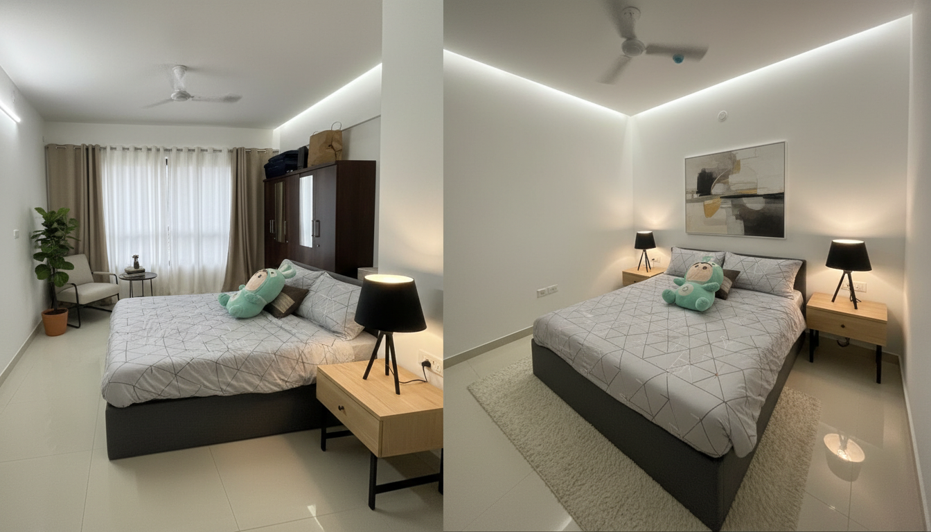 Modern Living room After